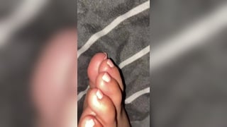 Wife Sleeping feet creeping