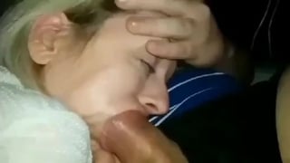 Another drunk friend passed out cum on face