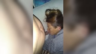 Mouth fucked sleeping grandma 2
