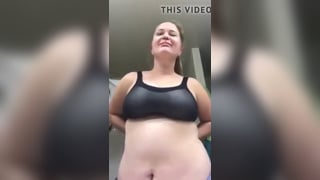 Bbw shows her great fat tits
