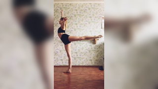 Russian ballerina selfies