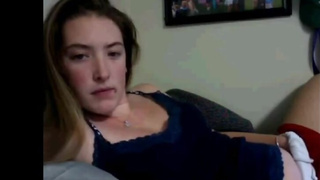 RAT webcam - Young skinny sporty girl masturbates