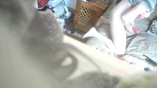 Wife uses two vibrators on hidden cam (claim)