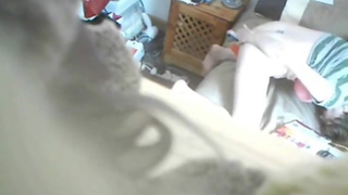 Wife uses two vibrators on hidden cam (claim)