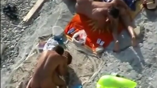 (Claim) Couples Having Sex At The Beach