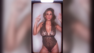 Brittany Furlan Boobs See Through Lingerie Video Leaked