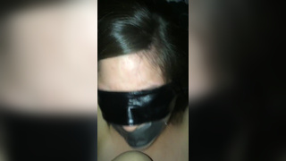 Amateur girl first time bound and tape gagged