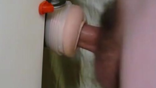 Twitching Orgasm with a Fleshlight
