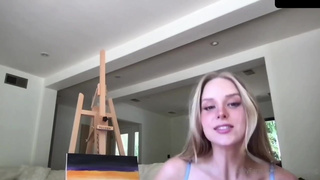 Caroline Zalog Pussy See Through Lingerie Video Leaked