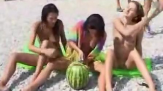 Watermelons Sluts On The Beach
