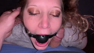 Cum in her mouth