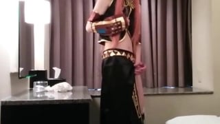 Asian Crossdresser Cums Cosplaying