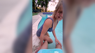 Mia Melano Sex Tape By The Pool Video Leaked