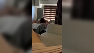 Wife recording while husband fuck other girl