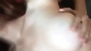 cute young teen shows tits and pussy