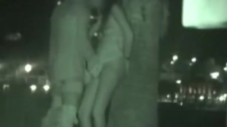 CLAIMED Young couple night vision fuck