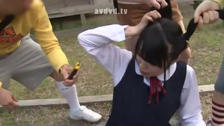 Japanese Schoolgirl Abused By Classmates