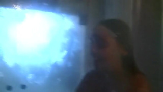 Girlfriend surprised with a camera in the shower