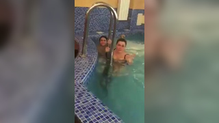 18 and 19 year old teens have sexy pool party