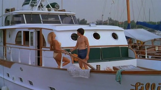 Seduction on boat of young boy by cougar