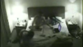 Motel security camera records with customer hot fuckable babe encounter