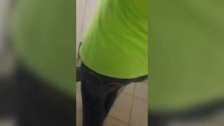Girls caught having lesbian sex in public restroom