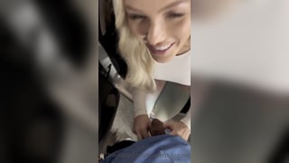 ScarlettKissesXO Parking Lot Blowjob Facial Video Leaked