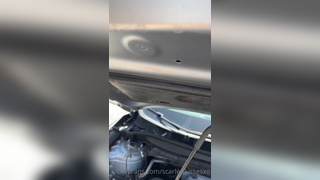ScarlettKissesXO Fucking Stranger In Car Video Leaked