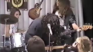 Soundgarden at the record shop