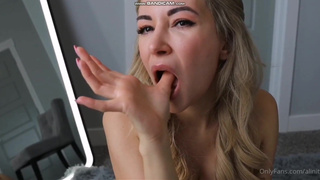 Alinity Nude Finger Licking Video Leaked