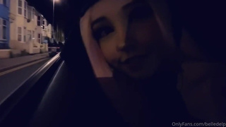 Belle Delphine Night Time Outdoors OnlyFans Video