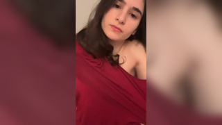 Girlfriend masturbates on the bed - Amateur Slave Whores