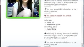 Fake webcam audition