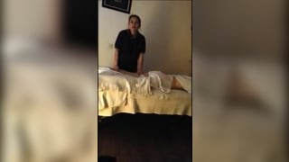 Thai girl professional massage and handjob