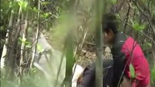 National PornGraphic hot fuckable babe in jungle