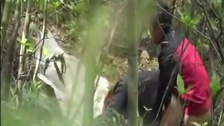 National PornGraphic hot fuckable babe in jungle