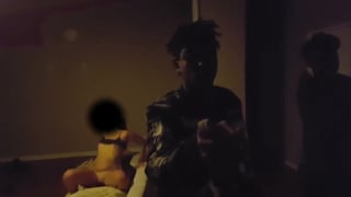 Gets fucked Sexy street babe while my friend is rapping