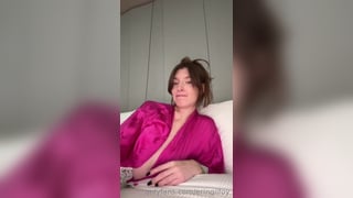 Erin Gilfoy Nude Robe Strip Erotica Reading Video Leaked 2