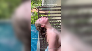 Bethany Lily Naked Outdoor Shower Video Leaked 2