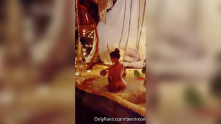 Demi Rose Mawby Naked Walking and Bathing Video Leaked 2