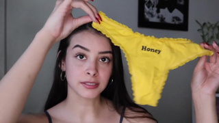 Ssweetest_lemon Sexy Thong Try On 2