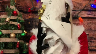 Christmas Dildo Blowjob ASMR- Karuna Satori 2