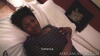 Vanessa C - Busty African MILF Vanessa gets her thick booty stretched and fucked