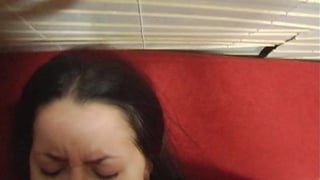 Brunette chubby mature woman hard fucked by our aggressive fucker