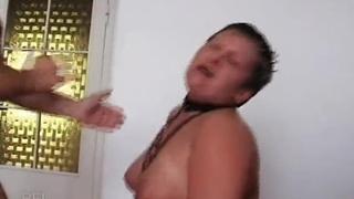 old fat whore slapped and degraded 2