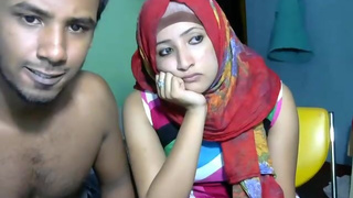 Lankan Muslim Couple Riyazeth & Rizna Private Show - 7