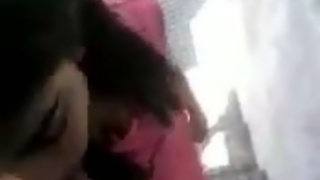 2015-07-31 Indian college girl sucks cock in public