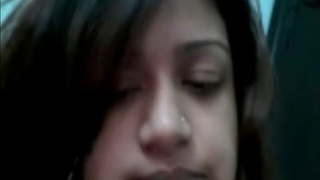 Desi Girl Having Video Chat with her boyfriend