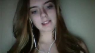 sexy young omegle teen masturbating 3