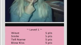 sexy young teen plays omegle game 7